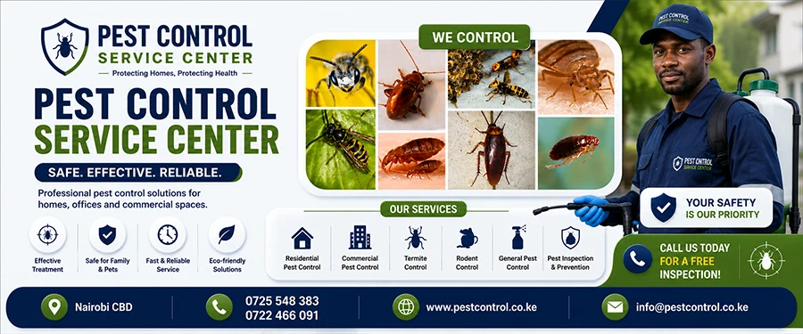 Pest Control Kenya offers​​​​​​​ Agricultural Pest Control in Kenya